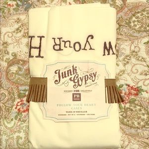 Pottery Barn Teen Junk Gypsy pillow cases. NWT